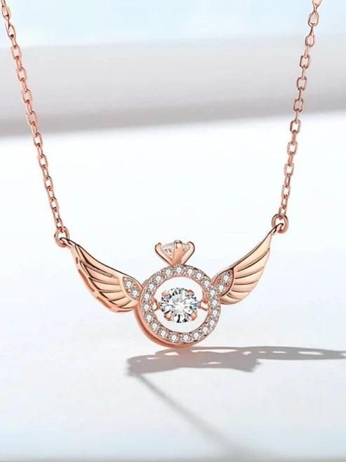 Stylish and Meaningful Angel Wings Necklace – A Romantic Jewelry Gift for Women