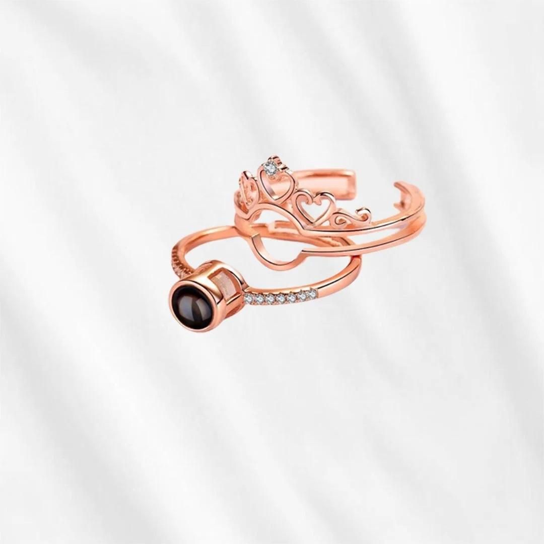 I Love You❤️ in 100 Languages Ring – Adjustable & Elegant Gift for Her