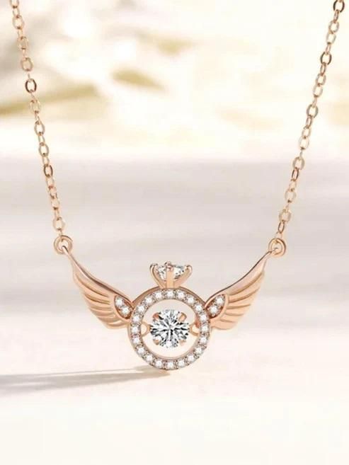 Versatile & Stylish Rose Gold Necklace – A Perfect Statement Piece for Casual & Formal Looks